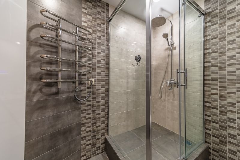 Completed Shower with Accessories